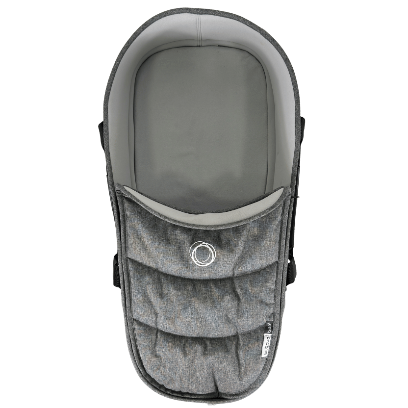 Bugaboo Grey Bee 6 Carrycot / frame and raincover