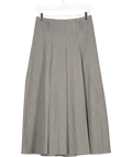 COOSH Grey Pleated Midi Skirt UK S