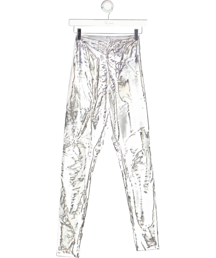 COMMANDO Black Faux Patent Leather Legging UK S