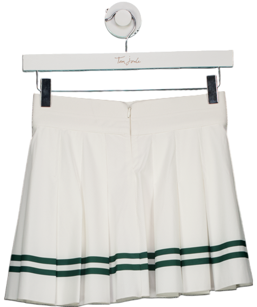 WiskII White Varsity Tennis Skirt UK S