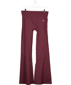 GYMSHARK Purple Everyday Seamless Flared Leggings UK XXL