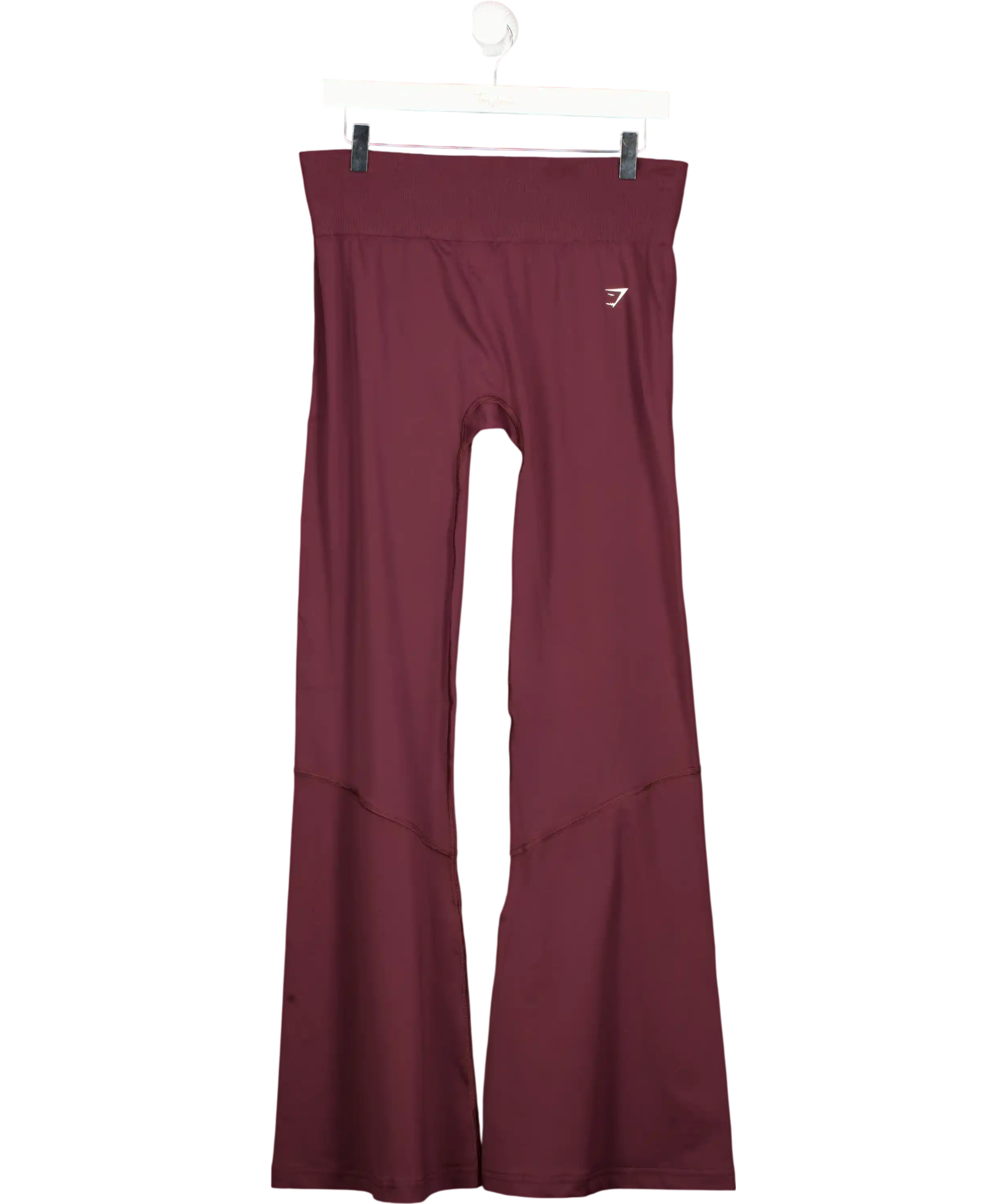 GYMSHARK Purple Everyday Seamless Flared Leggings UK XXL