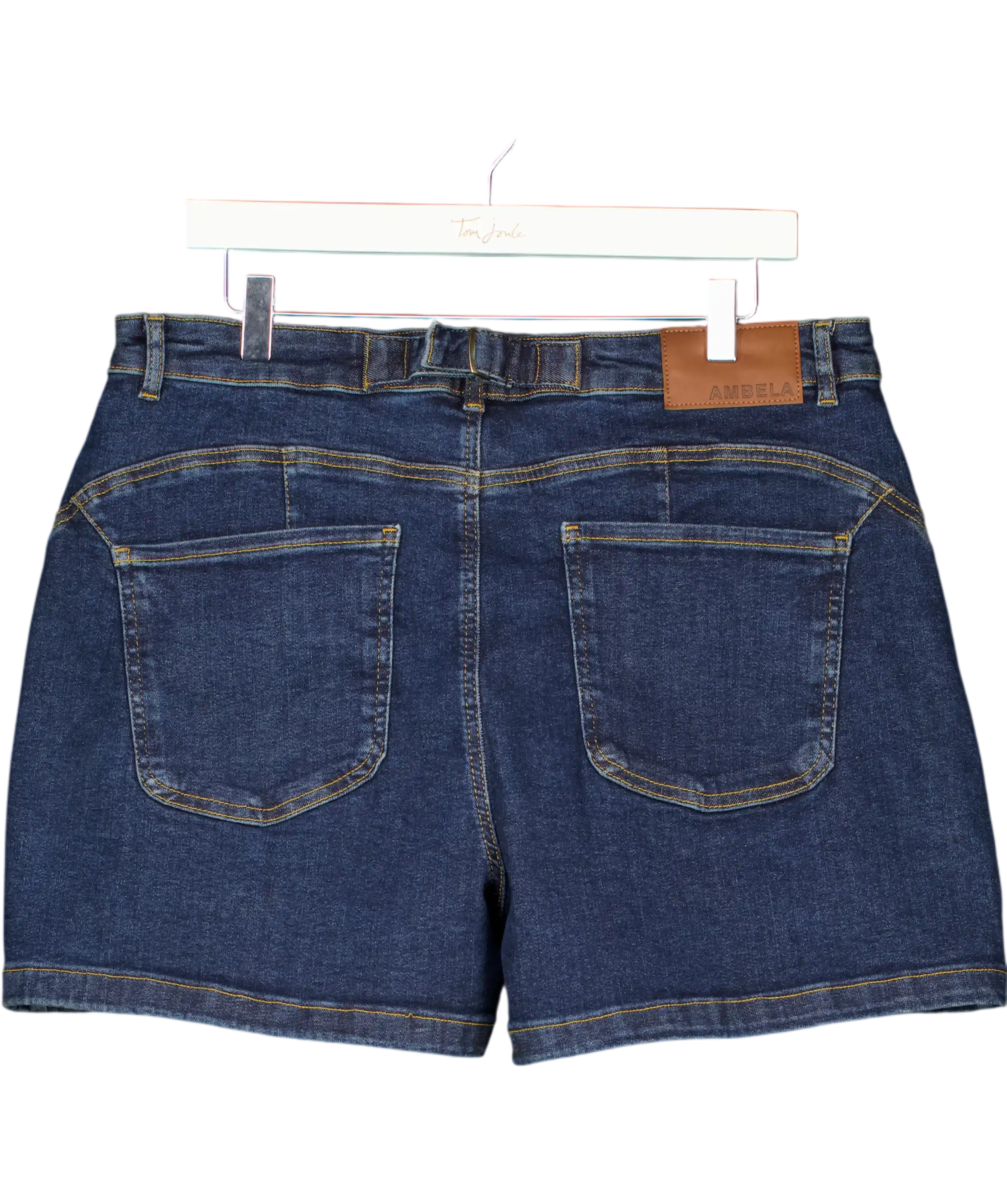 Ambela Blue Stretch Shorts UK 18