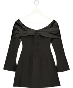 ODDMUSE Odd Muse The Ultimate Muse Bow Mini Dress - Black UK XS