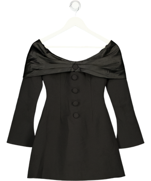 ODD MUSE Odd Muse The Ultimate Muse Bow Mini Dress - Black UK XS