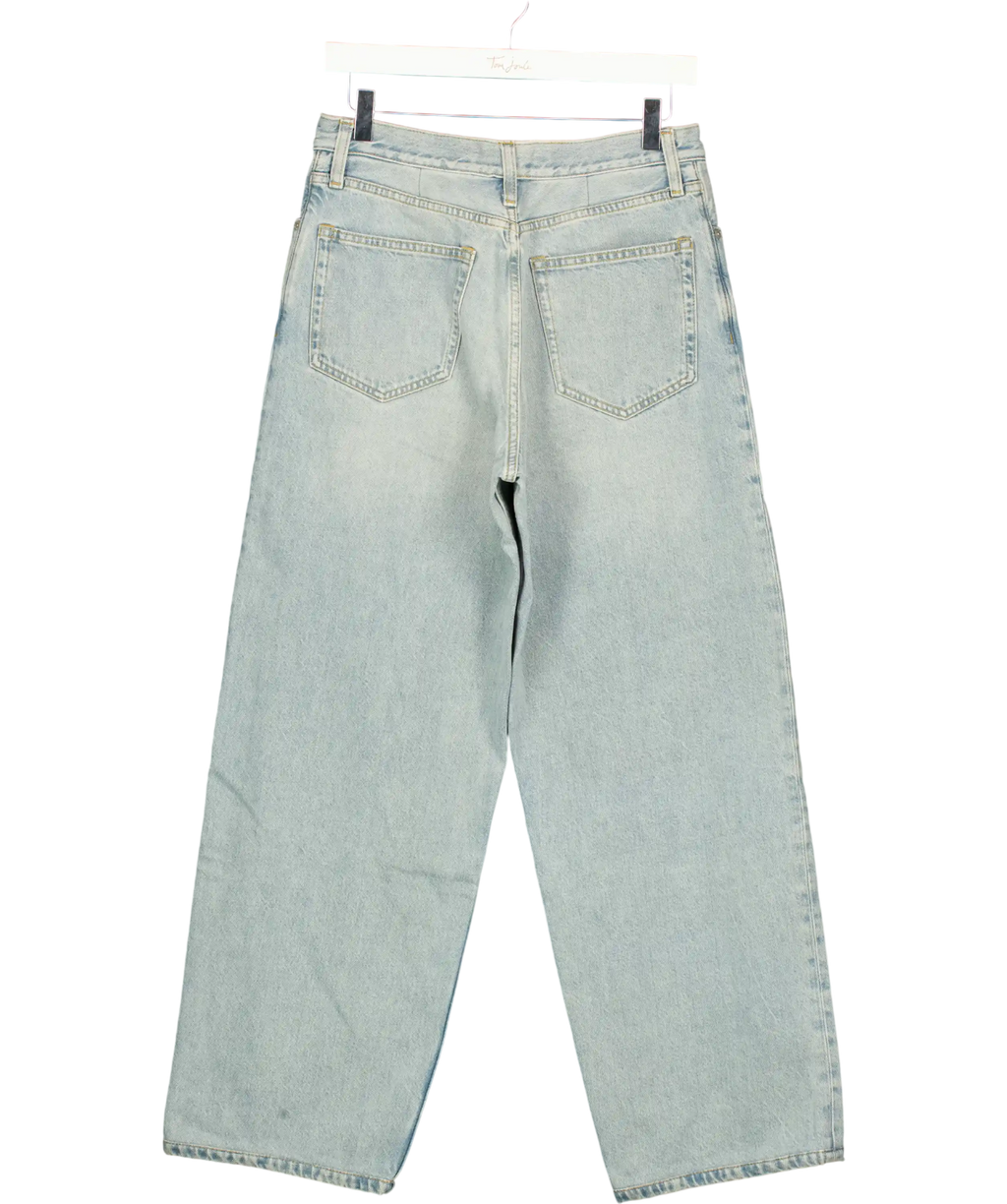 cos Blue Rider Relaxed-fit Straight-leg Jeans UK XS