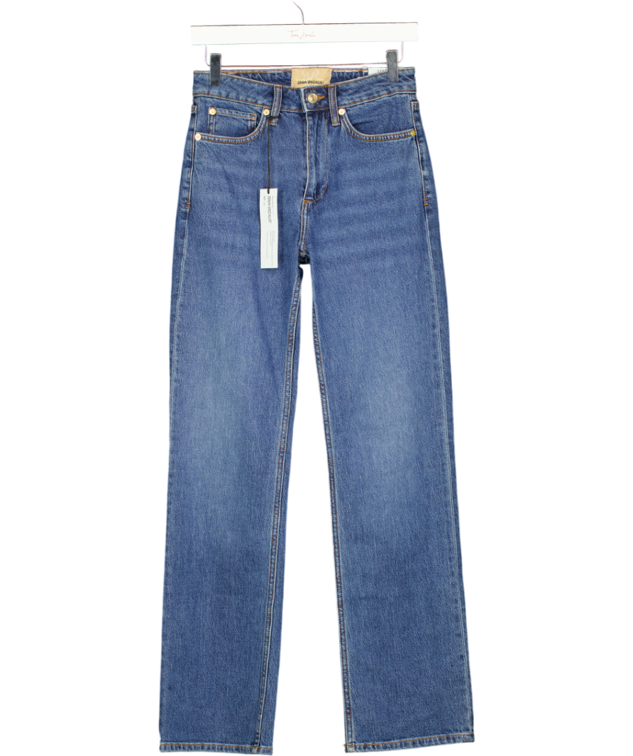 River Island Blue Petite Sculpt Skinny Jeans UK 6