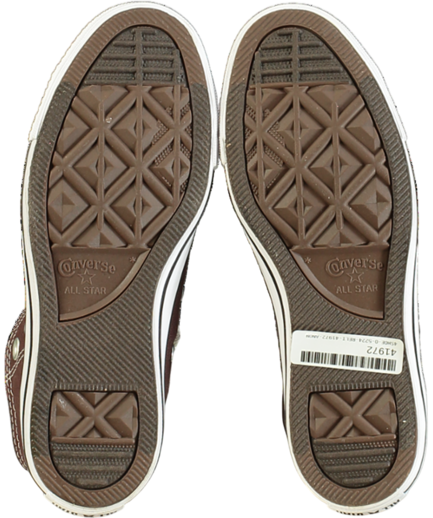 Converse chocolate Brown Chuck 70 Vintage Canvas Sneaker UK 3.5 EU 36.5 👠