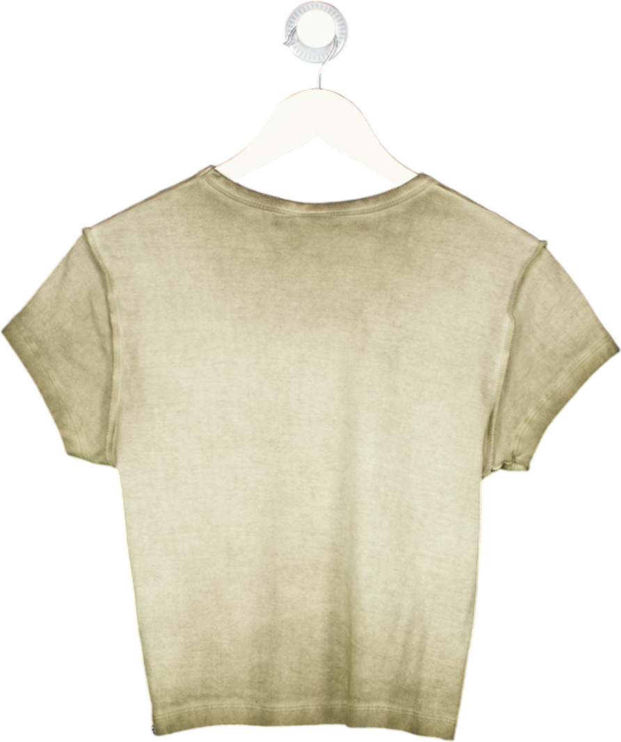 URBAN OUTFITTERS Green Cowboys Club Baby T-shirt UK L