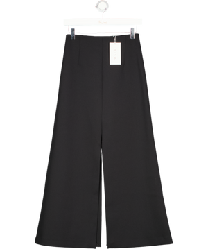 MA-JR Black The Split Midi Skirt UK 8