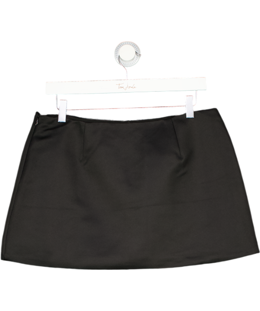 White Fox It's Go Time Mini Skirt Black UK M