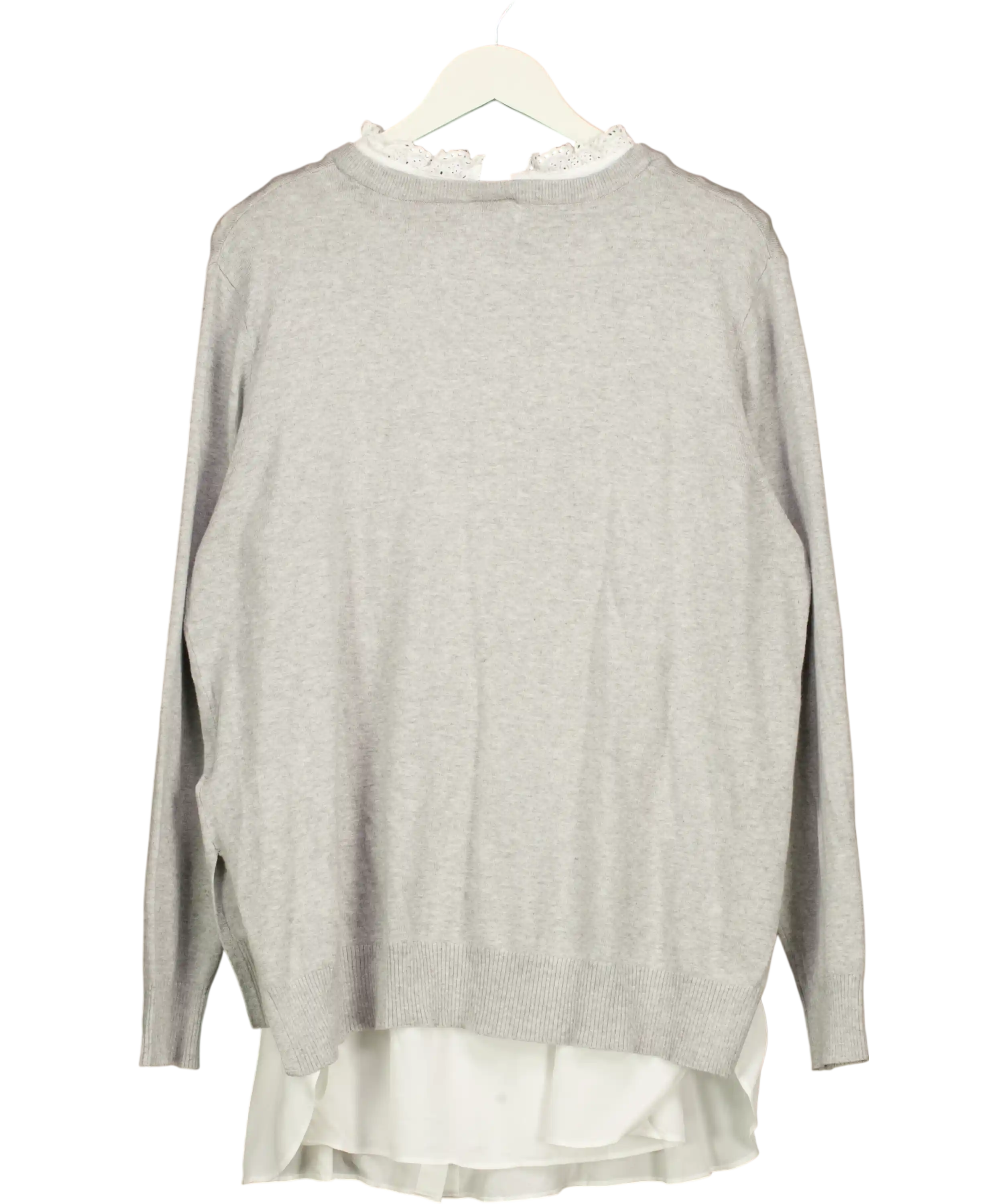 Seraphine Grey Smart Sweatshirt UK XXL