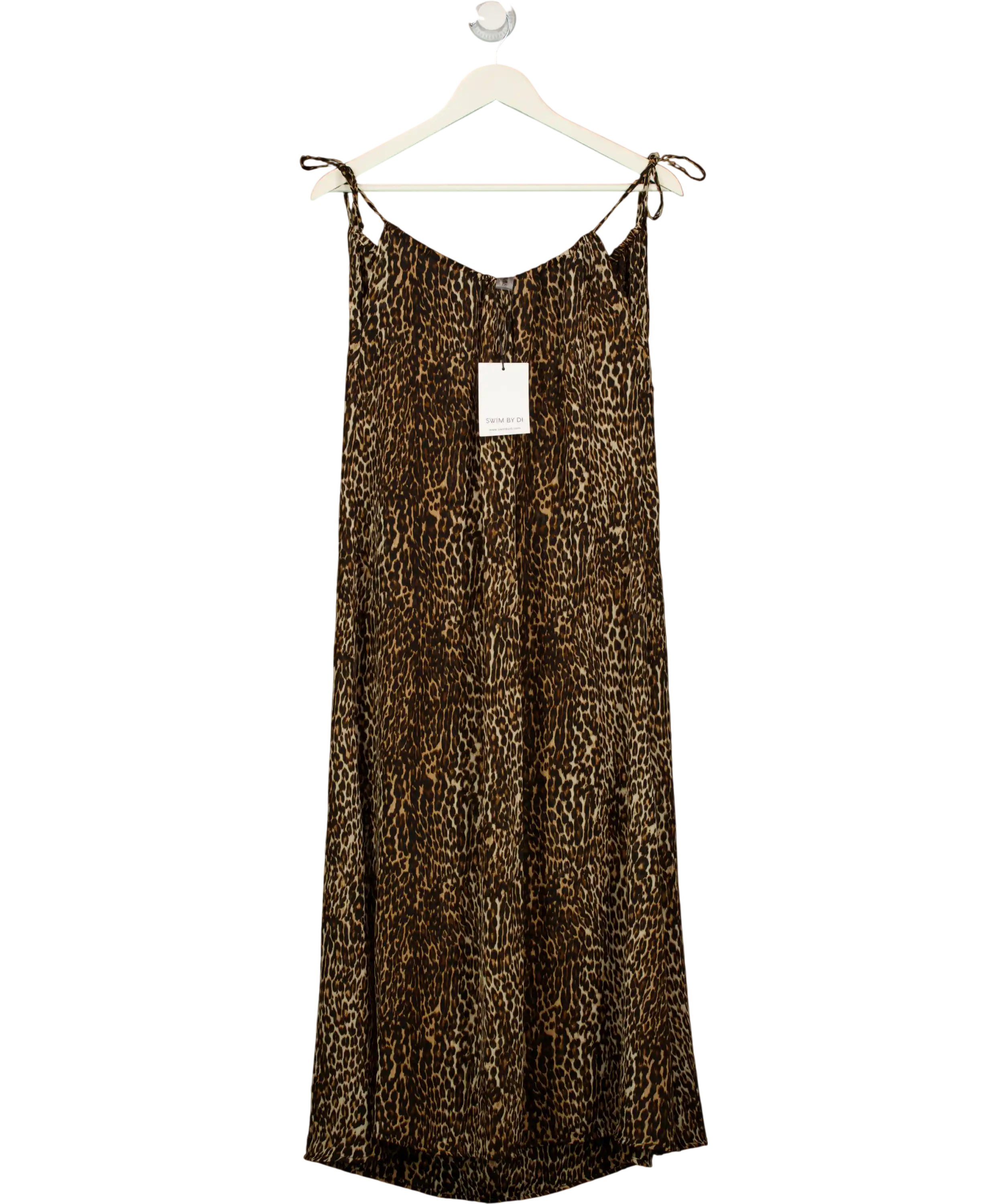 SWIM BY DI Brown Leo Skirt UK XS