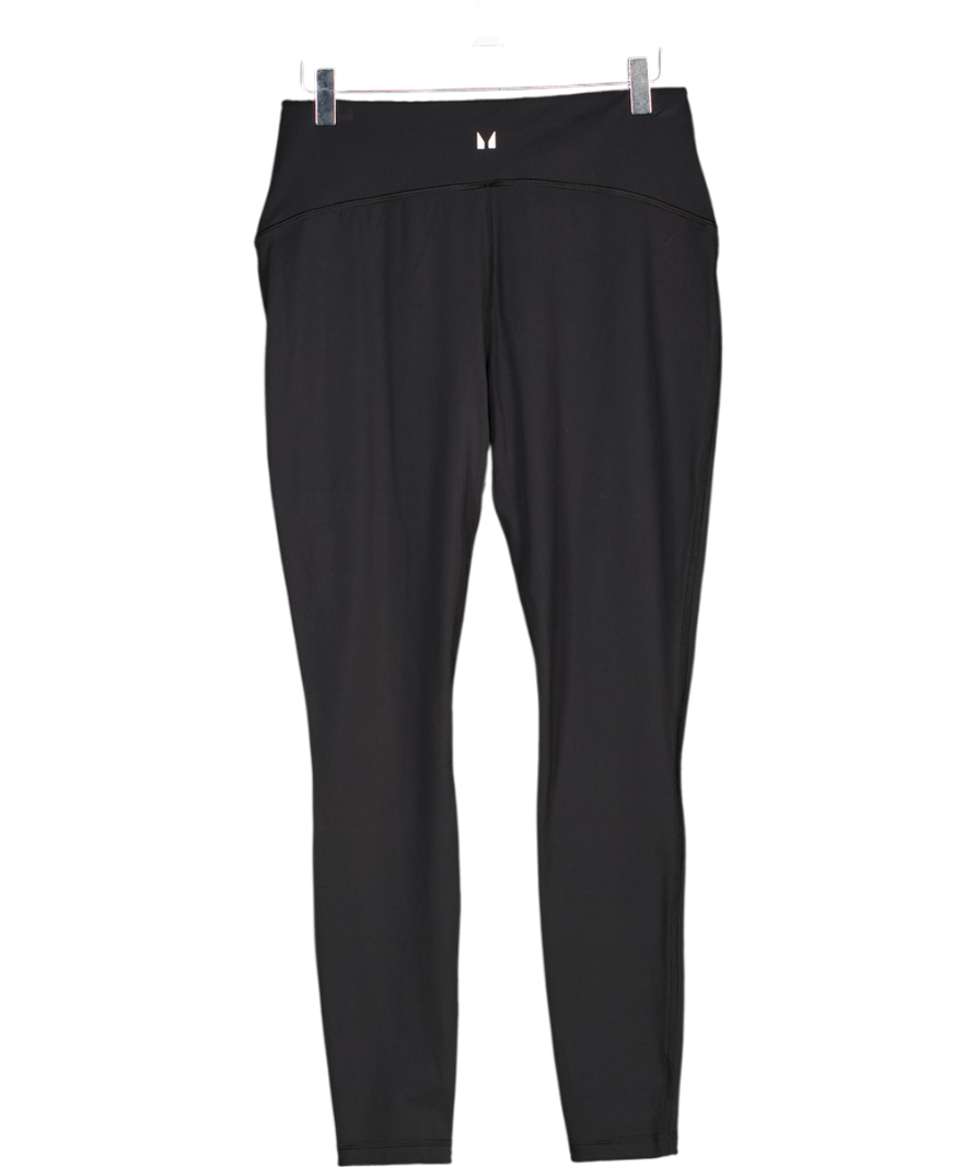 MY PROTEIN Black Maternity Mid Rise Leggings UK M