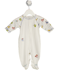 Kissy Kissy White Sport Playing Dinosaurs Babygrow 3-6 Months
