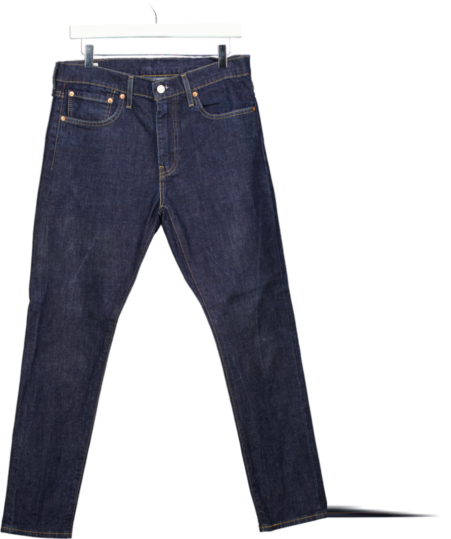 LEVI'S 512 Dark Blue Slim Tapered Jeans L30 W32