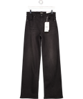ONLY Black  High Waist Wide Leg Fit Jeans 34l UK L