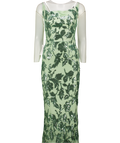 LIPSY Green Cowl Neck Sequin Maxi Dress UK 10