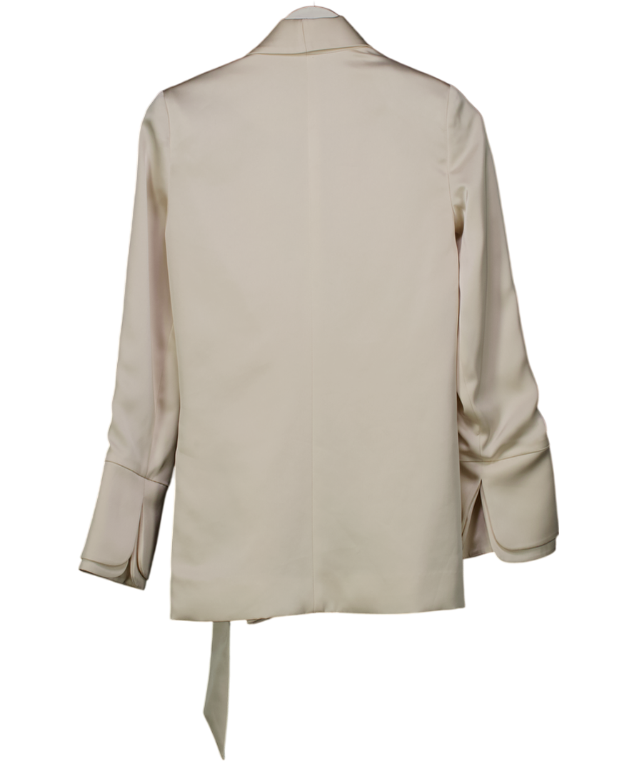 Sinead Keary Cream "the Sarah" Wrap Blazer UK 6