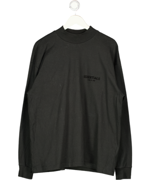 essentials Black Crewneck UK M