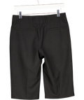 Dries Van Noten Black Tailored 100% Fine Wool Long Shorts UK 8