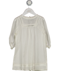 Belle Enfant Cream Lace And Embroidery Dress Ecru 3-4 Years