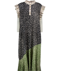 NEVER FULLY DRESSED Multicoloured Mix Fawn Spot Remi Dress UK 24