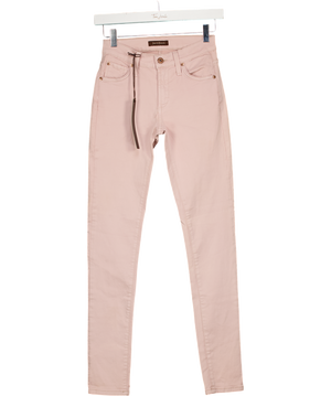 JAMES JEANS Dusty Pink Mid-rise Ankle Skinny Jeans W25