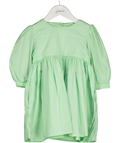 MORLEY Mint Green Cotton Poplin Puff Dress 4 Years