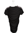 Salt Murphy Black Pheonix Short Sleeve Mesh T-shirt UK M