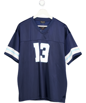 White Fox Blue Friday Night Lights Oversized Jersey UK M/L