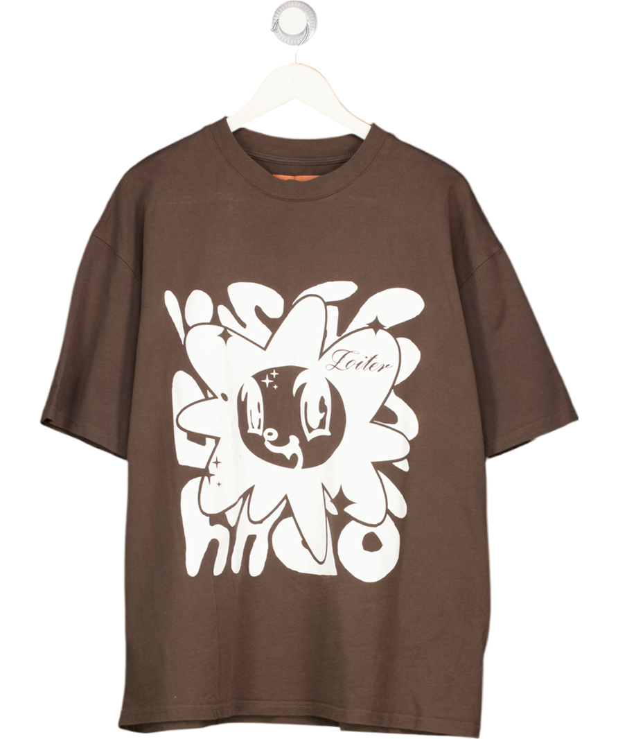 Loiter Green Graphic T-shirt UK XL