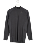 gymshark Grey Performance 1/4 Zip UK L