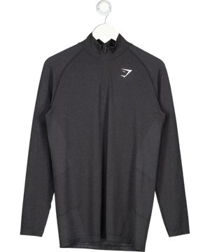 gymshark Grey Performance 1/4 Zip UK L