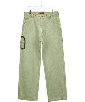 Ralph Lauren Green Cargo Leg Jeans UK 12