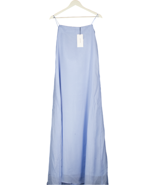 Bondi Born Capri Silk Cami Dress - Sky Blue UK XS