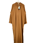 MONDAY SWIMWEAR Kokomo Kaftan - Caramel Brown UK L