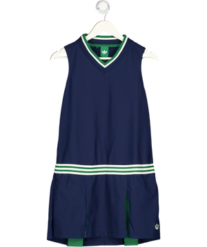 ADIDAS Navy Blue Golf Originals Sleeveless Dress UK S