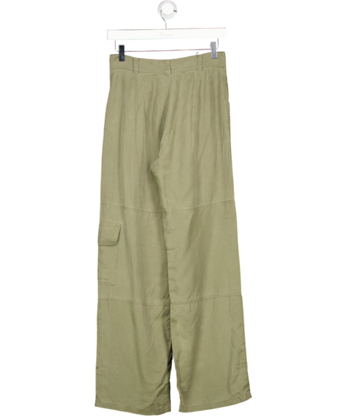 AYM STUDIOS Khaki Green Cargo Trousers UK M