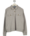 Beaufort & Blake Light Grey Polo Sweatshirt UK L
