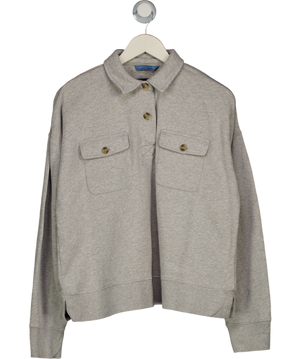Beaufort & Blake Light Grey Polo Sweatshirt UK L