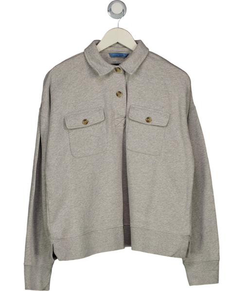 Beaufort & Blake Light Grey Polo Sweatshirt UK L