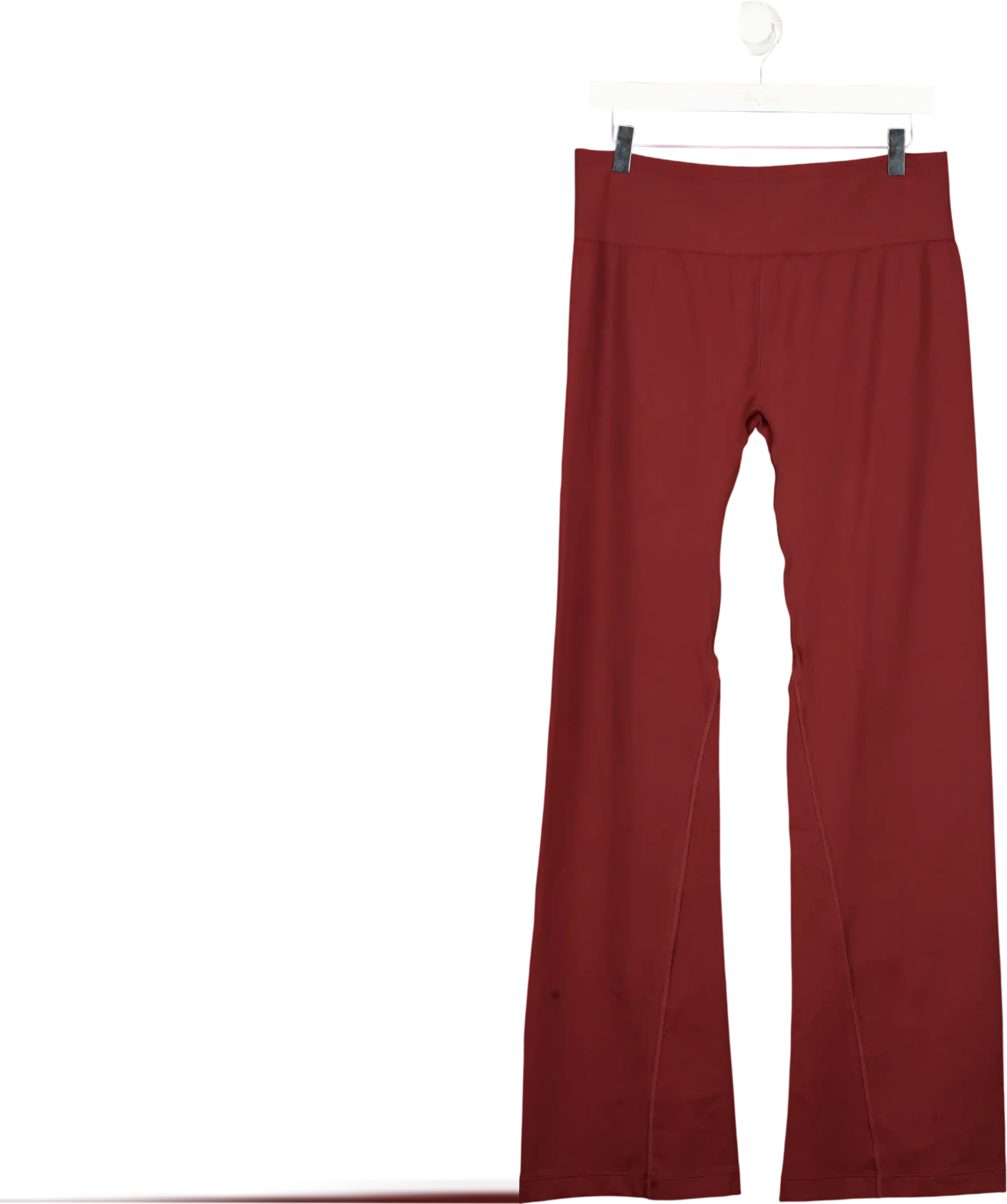 GYMSHARK Red Soft Sculpt Flared Leggings UK XXL