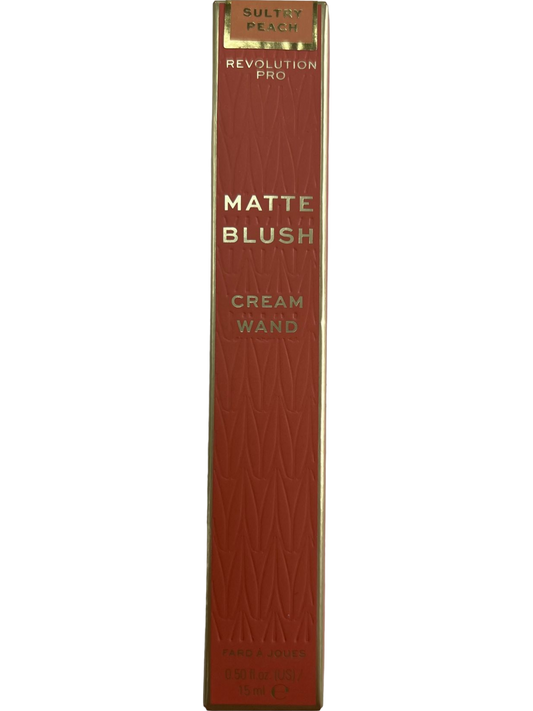 Revolution Pro Sultry Peach Iconic Matte Cream Blush Wand