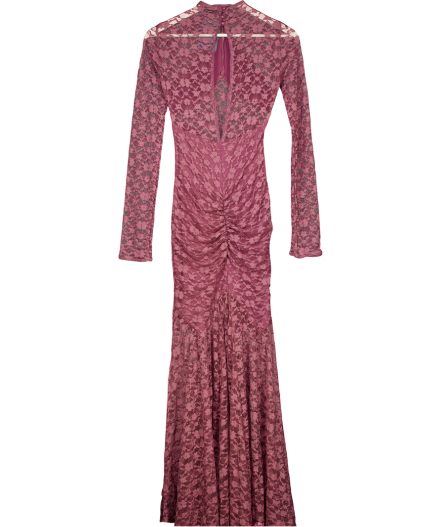 balenciaga lace dress Balenciaga Bb Monogram Lace Slip Dress