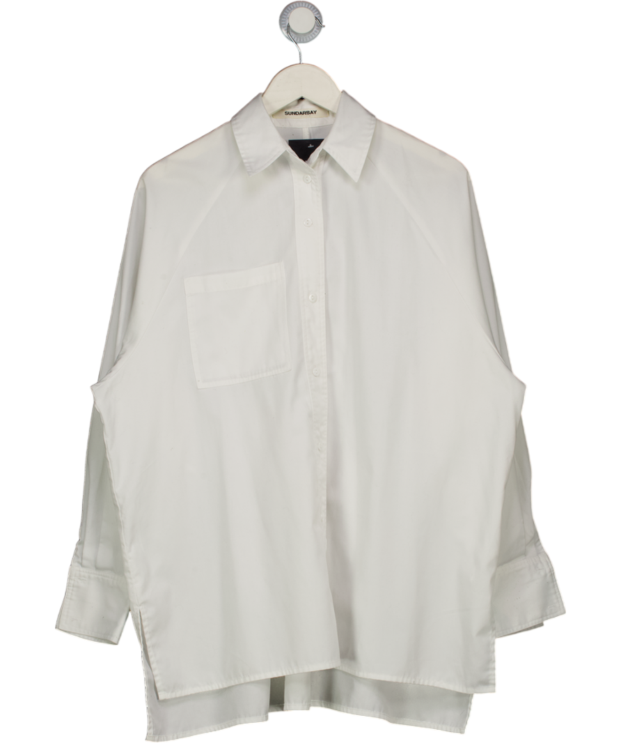 SUNDAR BAY White Oversized Shirt One Size