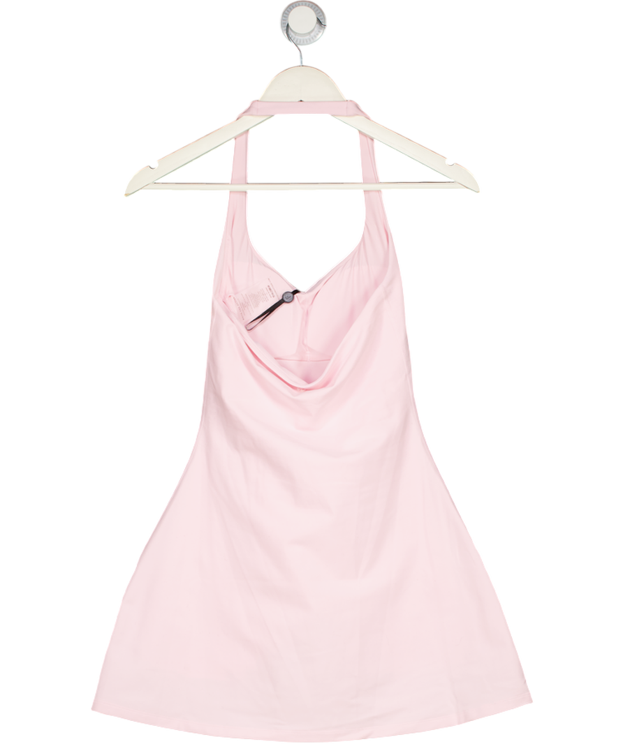 WHITE FOX Hyper Halter Mini Dress Ballet Pink UK S