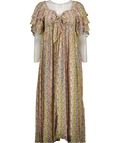 byTIMO Multicoloured Memory Lane Georgette Tieband Dress UK M