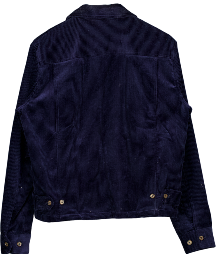 RAIMENTS Blue Signature Navy Corduroy Jacket UK S