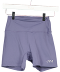All for Mimi Blue Subtle Scrunch Bike Short UK XS